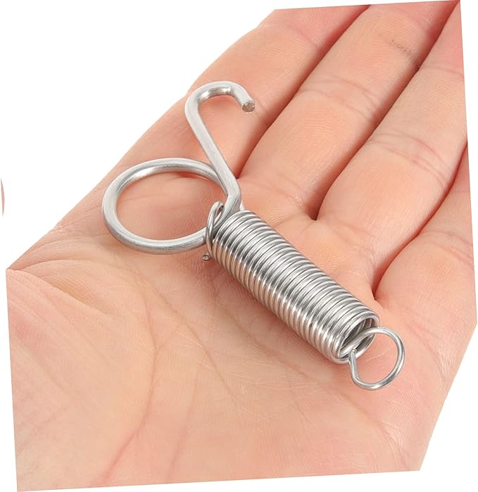 20pcs Pet Cage Door Hook Spring Hanger for Bird Cages for Stores Keeps Doors Securely Closed Compatible Various