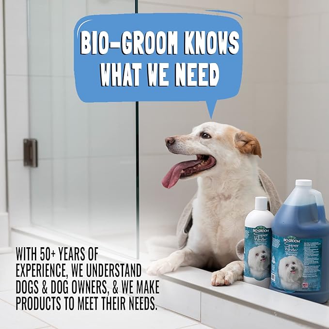 Bio-Groom Country Freesia Dog Shampoo - Natural Scent Pet Shampoo, Aloe Vera, Chamomile, Cat & Dog Bathing Supplies, Puppy Wash, Cruelty-Free, Made in USA, Quick Rinse Cat Shampoo - 1 Gallon