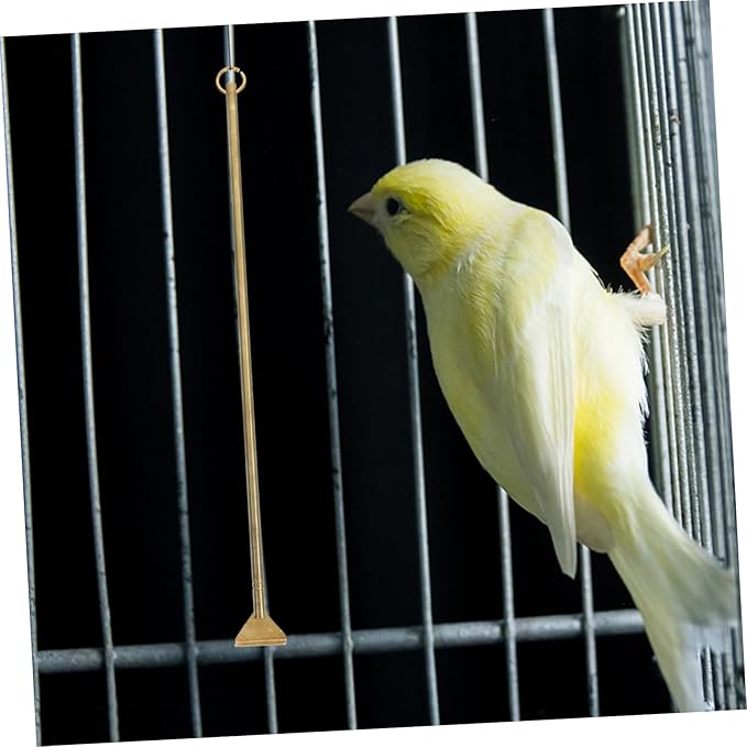 Abaodam Bird Cage Cleaner Tool Long Handle Guano Cleaning Tool for Easy Bird Poop Removal Material for Bird Cage Maintenance