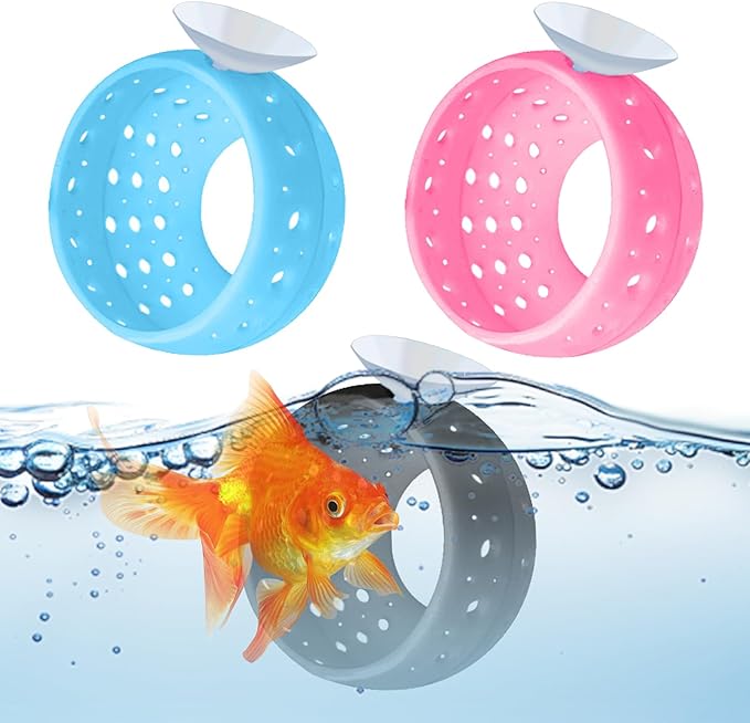 Betta Tunnel Aquarium Hideout with Suction Cups for Betta Fish Tank Ideal for Small Fish Shrimp and Guppies Black Pink Blue Decorative Safe and Comfortable Hideaway for Betta Fish and Aquatic Pets