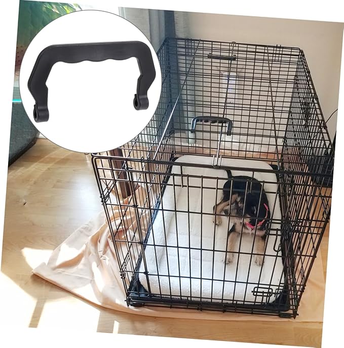 Portable Handle Set for Pet Cage Plastic Bird Cage Handle Small Dog Crate