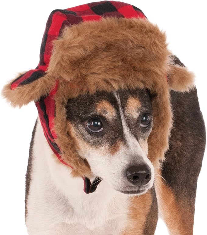 Rubies Trapper Hat Pet Hat for Dogs or Cats, S/M