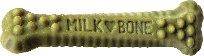 Milk-Bone Brushing Chews Fresh Mint Flavor Daily Dental Dog Treats, Mini, 18.9 Oz. Bag (Pack of 5)