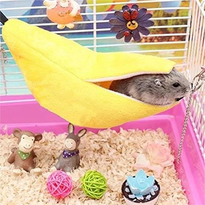 pureza Hamster Bed, Small Animal Hammock, Warm Nest, Sugar Glider Accessory, Bird Cage Bed, Pet Hammock, Cozy Pet House, Small Animal Habitat
