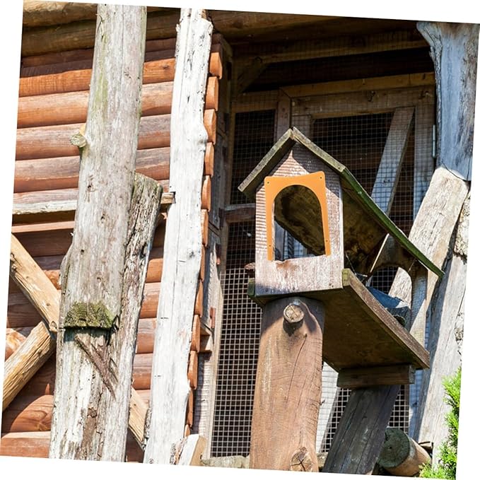 Sosoport 8pcs European Style Pigeon Cage Door One-Way Entrance Design for Racing Birds Easy Installation Bird Supplies Elegant Material for Comfort