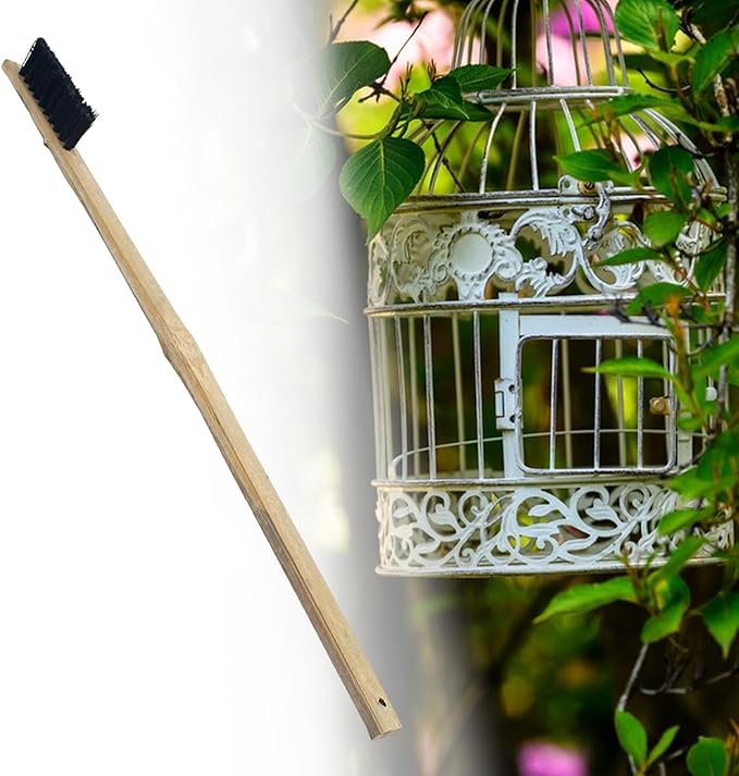 Bird Cage Cleaning Brush Parakeet Cage Cleaner Multiuse Birdcage Brush