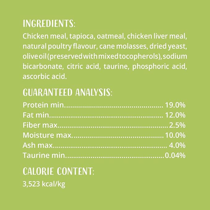 Catit Nibbly Cat Treats, Healthy Baked Treats, Chicken & Liver, 3.2 oz (Pack of 4)