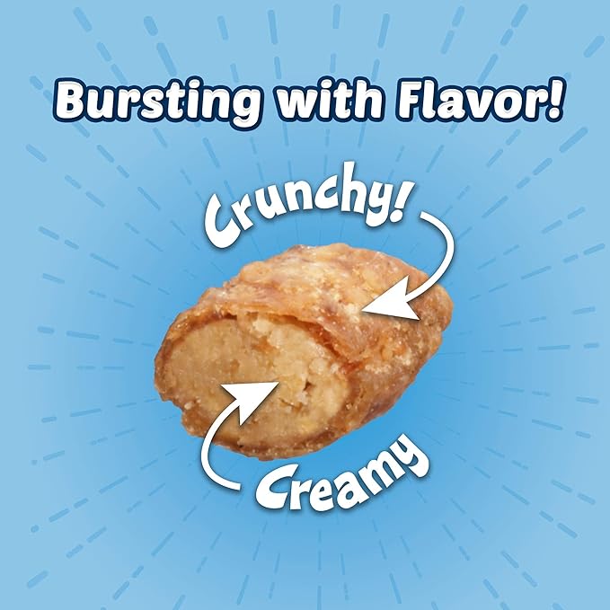 Blue Buffalo Crunchy Cat Treats, Chicken | Bursts | 5-oz Bag | Pack of 4