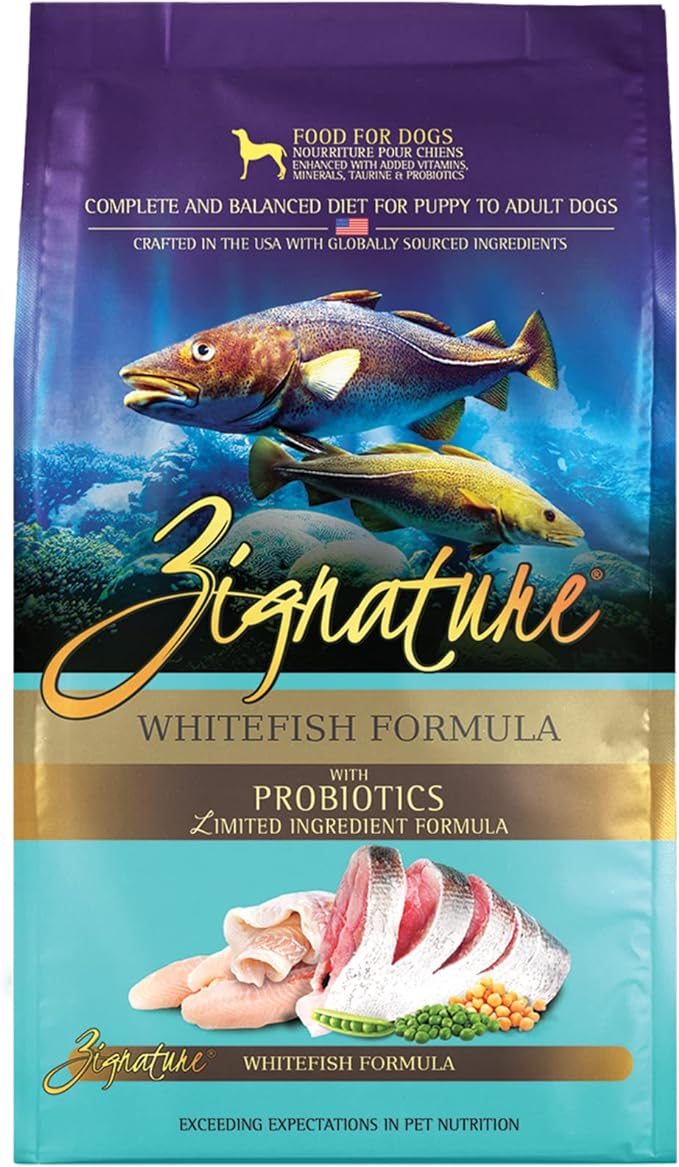 Zignature Whitefish Limited Ingredient Formula Dry Dog Food 25lb