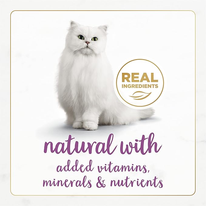Purina Fancy Feast Pate Wet Cat Food Gourmet Naturals Beef Recipe With Added Vitamins, Minerals and Nutrients - (Pack of 12) 3 oz. Cans