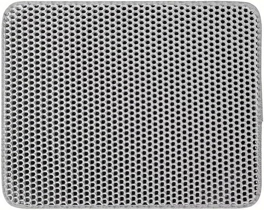 1Pc Large Size Cat Litter Honeycomb Double Layer Design,Urine Waterproof,Easy Cleaning,Scatter Control,Stay Clean(Gray,M-55X75cm)