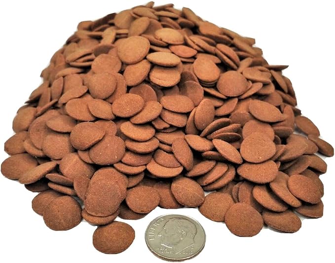 Ultra Multi-Shrimp 12mm Sinking Wafers of 10 Types. Ideal for Bottom Fish, Plecos, Shrimp, Snails, Crayfish, All Herbivorous & Omnivorous Tropical Fish...1-lb