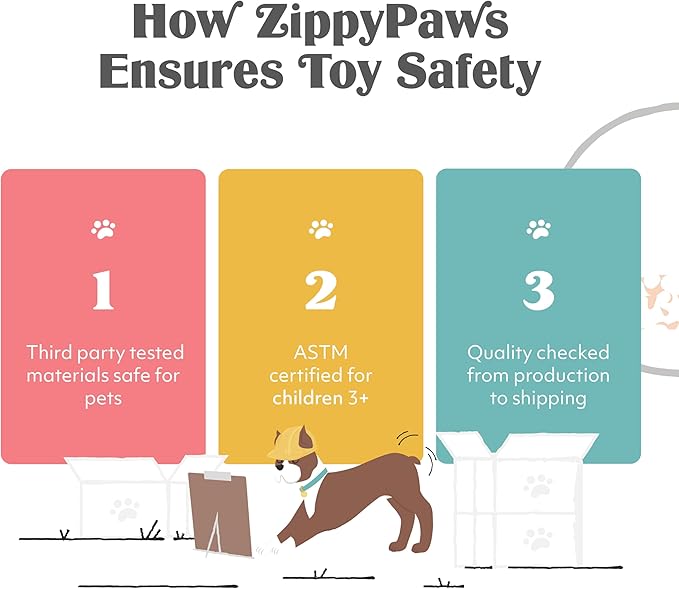 ZippyPaws Spencer The Crinkle Monkey, Large
