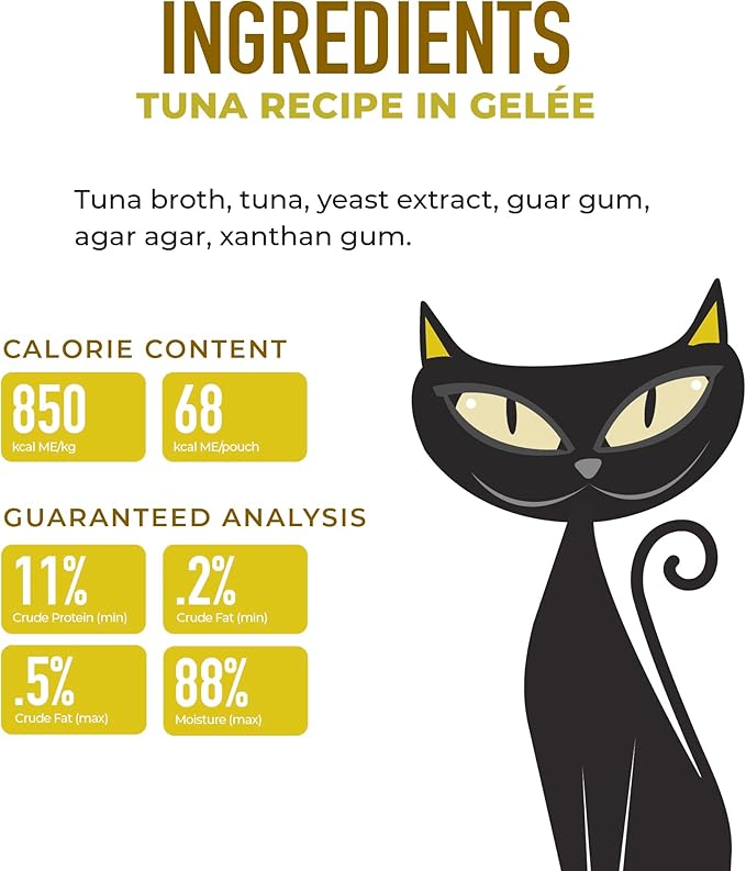 Tiki Cat Stix Gelee Wet Cat Treats, Tuna, 3 oz. Pouch