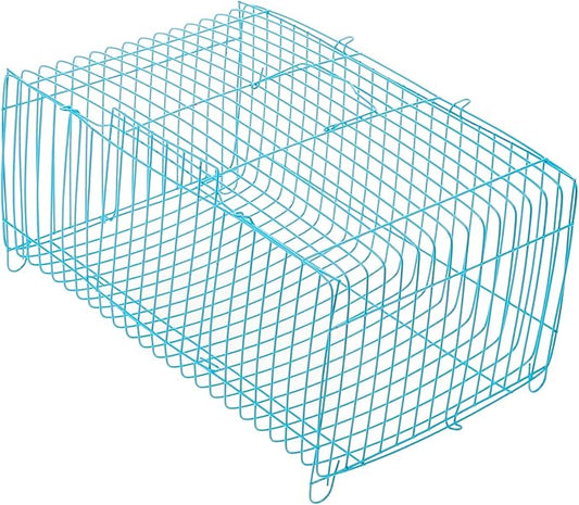 Portable Wire Bird Cage for Small Animals Stylish Carrier for Parrots Hamsters and Other Pets for Travel Construction and Excellent Ventilation