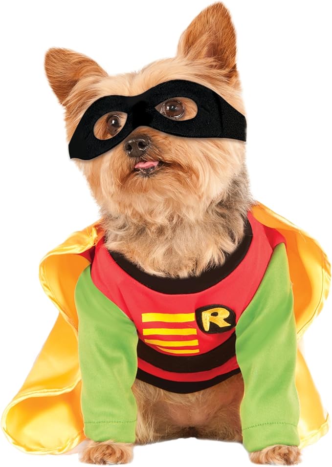 Rubies DC Teen Titans: Robin Pet Costume for Dogs or Cats, Large