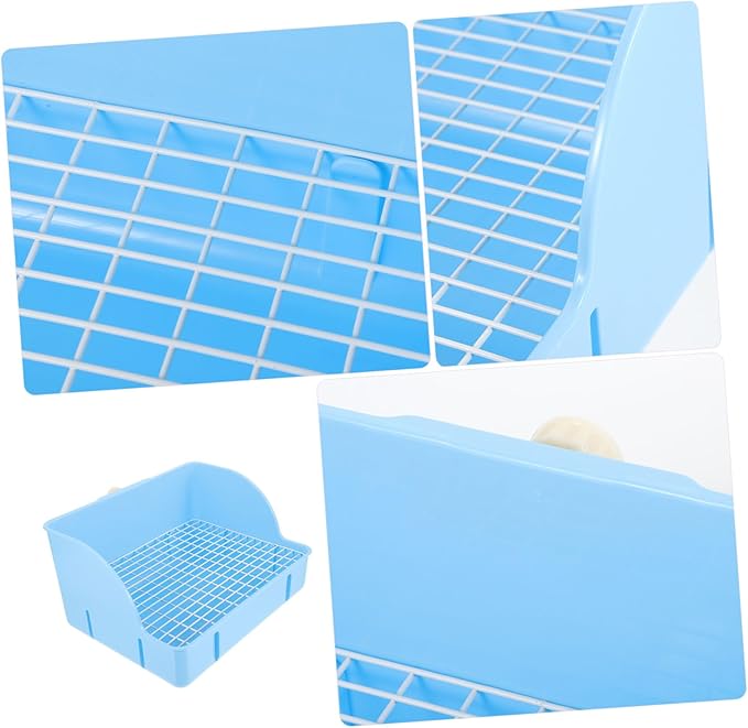 Large Portable Litter Box Detachable for Indoor Use Helps Develop Toilet Habits for Pets Suitable for Living Rooms and Gardens