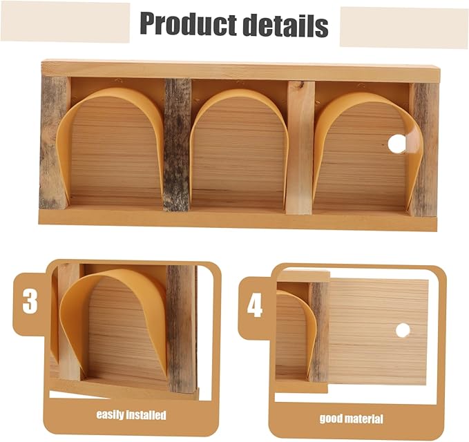 VANZACK Pigeon Racing Door Wooden Cage Door One-Way Bird Cage Accessories European Design