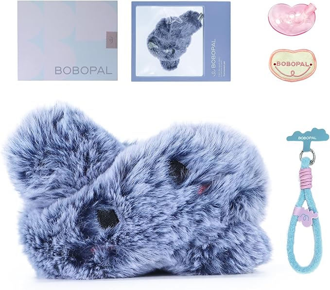 Cat Toys, Interactive Cat Toy for Indoor Cats, Soft Plush Kicker Toy with Hidden Catnip Pocket, Refillable Catnip Toy, Fun Pet Toy for Dogs, Gift Box (Blue)