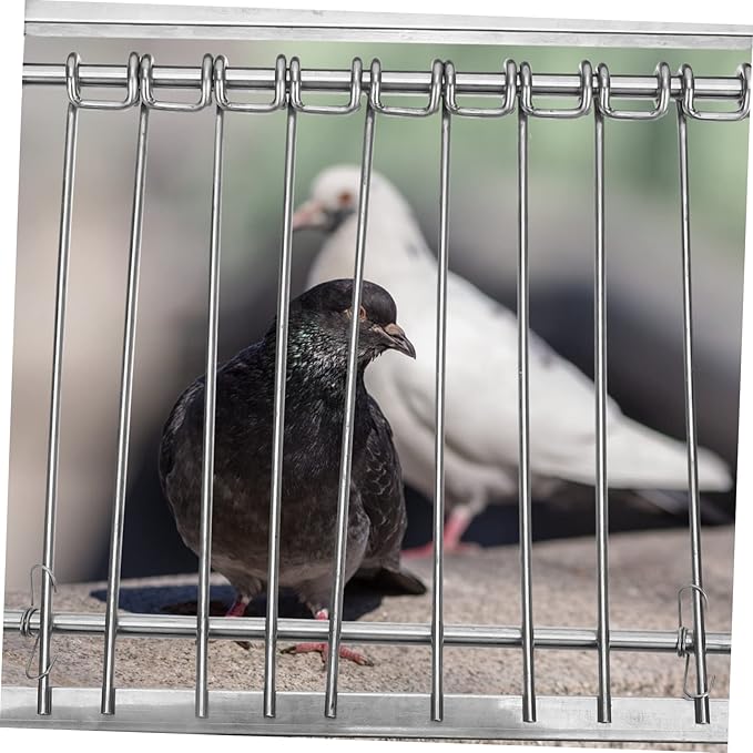 Pigeon Entrance Door Frame Stainless Steel for Easy Access to Pigeon Loft and Bird Cages and Racing Supplies