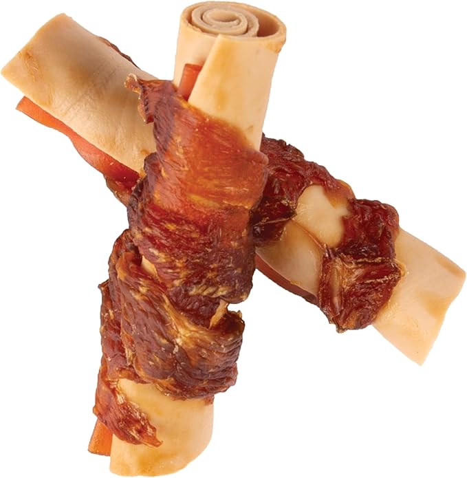 SmartBones Chicken-Wrapped Sticks, Treat Your Dog to a Rawhide-Free Chew Made with Real Chicken and Vegetables 6.6 Ounce (pack of 24)