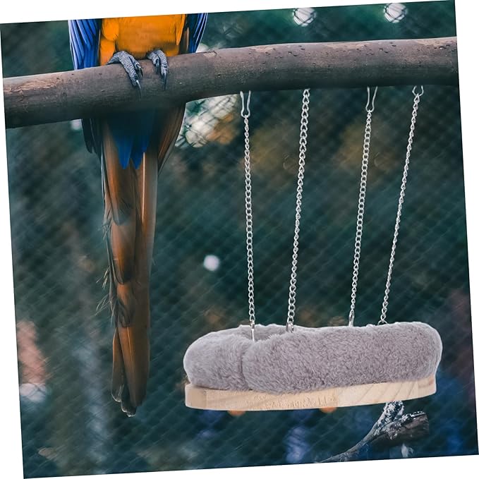 Sosoport Bird Cage Hammock for Parakeets and Small Birds Cozy Winter Nest for Cockatiels and Conures Soft and Comfortable Hanging Bed Health- for
