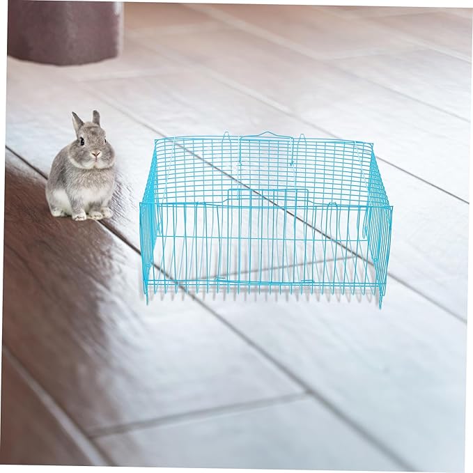 Milisten Bird Cage Square Pillow Carrier Portable Travel Cage for Small Animals Ample Space Secure Parrot Travel Home