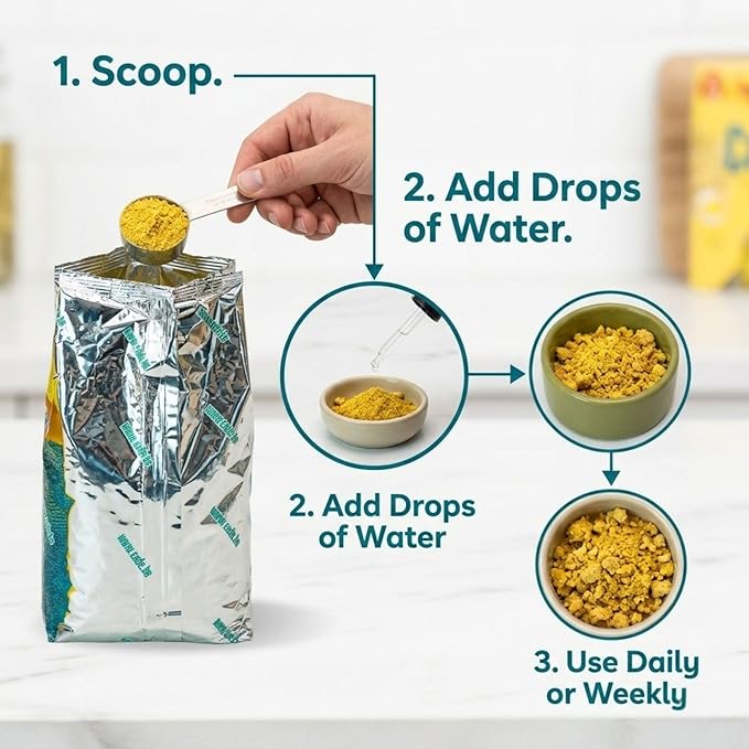 CeDe Egg Food for Canaries and Finches 1kg – Ready-to-Use Food Bird Feed for Breeding, Molting and Daily Conditioning, Soft Egg-Based Feed in Sealed Freshness Box