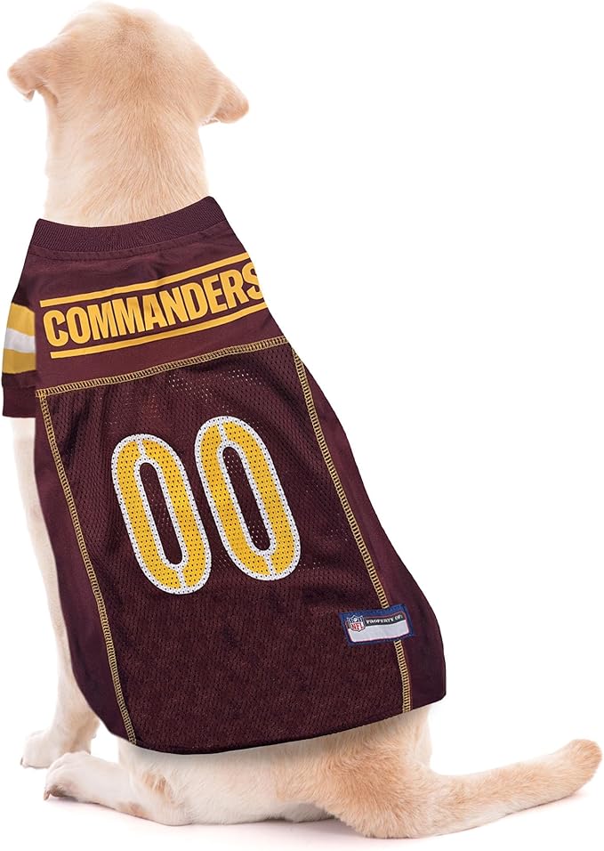 NFL Washington Commanders Dog Jersey - X-Large Football Jersey Costume