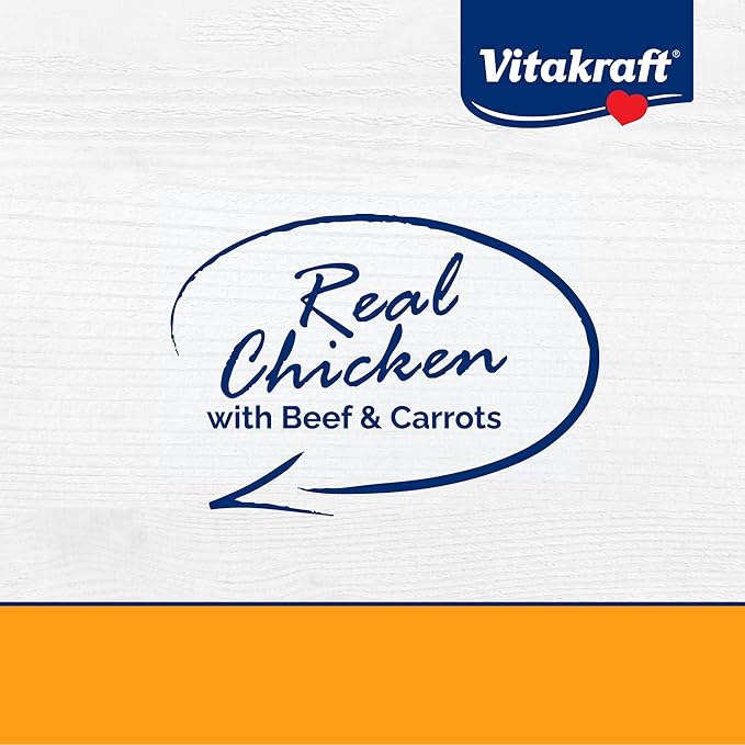 Vitakraft Meaty Morsels Dog Treat, Chicken with Beef and Carrots, 12.6oz Value Pack