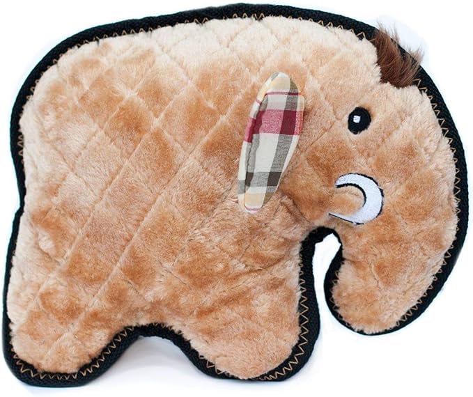 ZippyPaws ZP847 Grunterz Manny Mammoth Squeak Toy