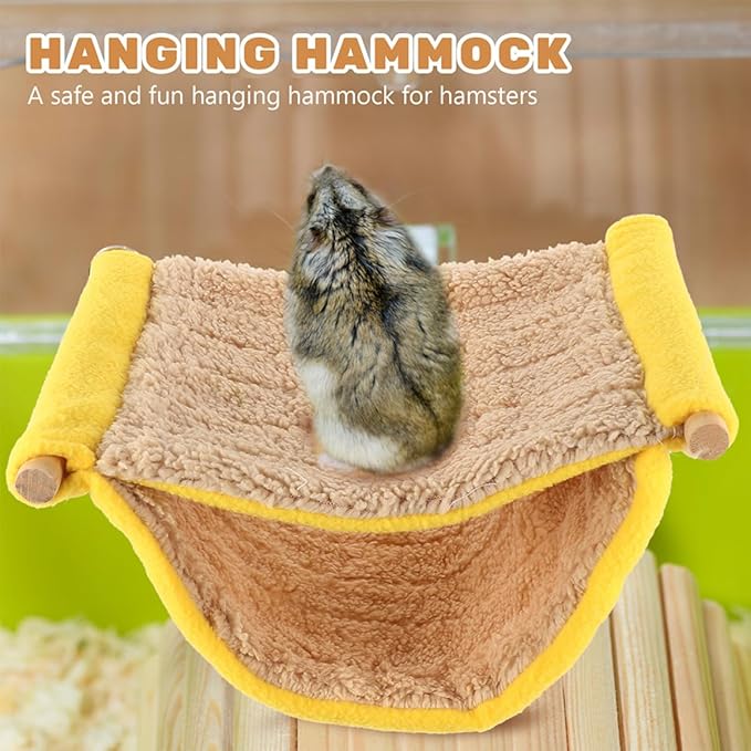 Hammock Swing Cave Small Pet Hammock Chinchilla Bed Ferret Nest Bird Cage Accessory