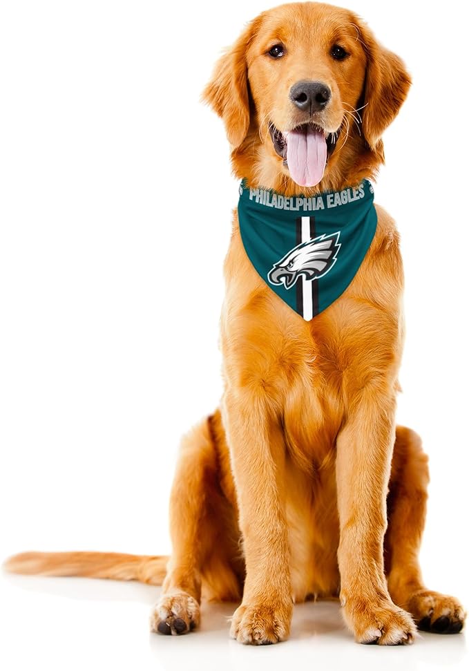 Littlearth NFL Reversible Pet Bandana - Officially Licensed Teams, Sizes XS to XL