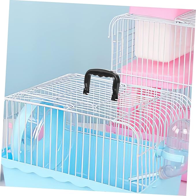BESPORTBLE 5pcs Portable Plastic Cage Handle for Pet Crates Lightweight and Replacement for Hamster and Bird Cages Convenient Carrying Accessory