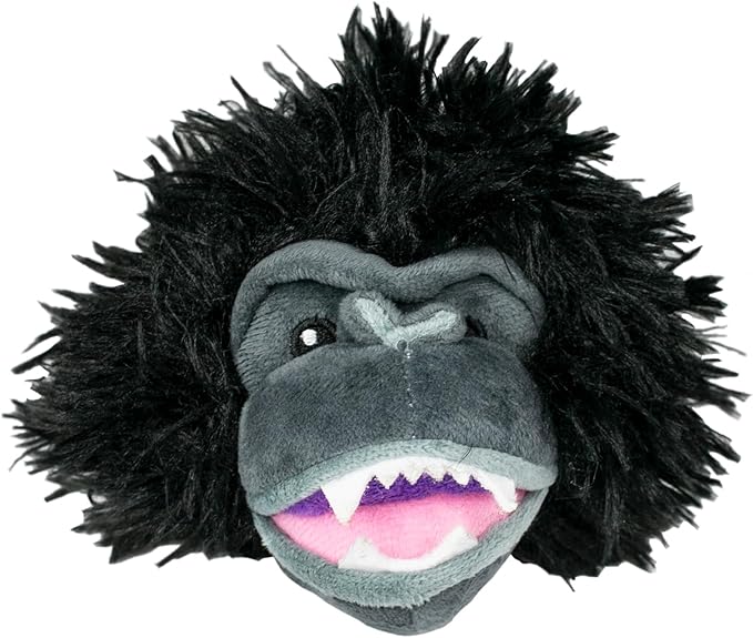Tall Tails 2-in-1 Fetch Ball Dog Toy, Gorilla