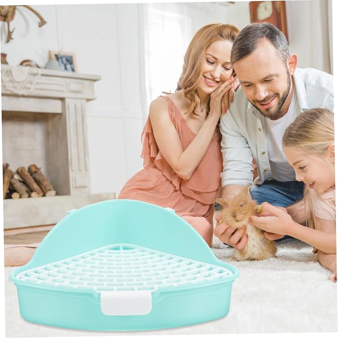 ERINGOGO Pet Potty Litter Boxes for Cat Dog Toilet Indoor Bunny Litter Box Potty Training Toilet Easy to Clean
