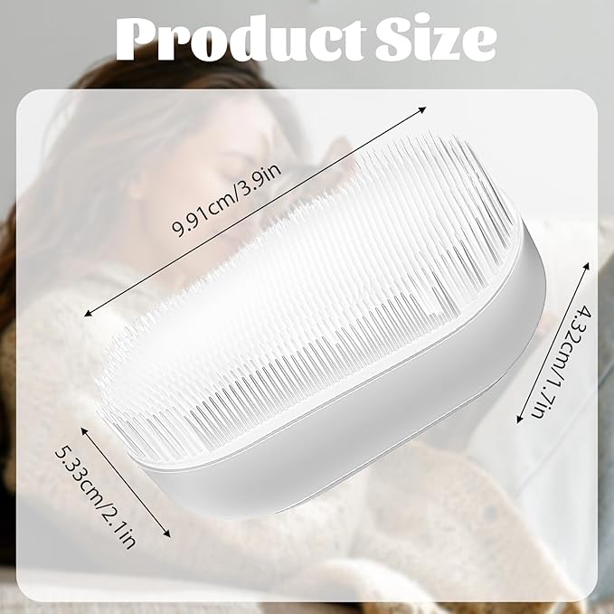 Soft Fur Cat Brush 1000+ Barbed Serrations Gentle Cat Tongue Brush Perfect for Sensitive Cats for Daily Grooming and Enhancing Intimacy