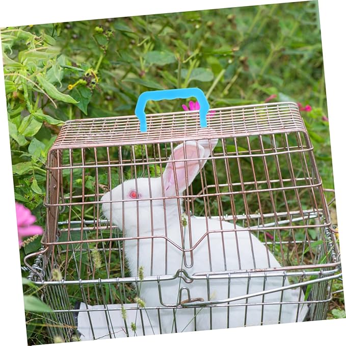 Toddmomy 10pcs Portable Plastic Bird Cage Handles Durable Detachable Pet Lifting Handle for Outdoor Travel Strong and Safe Design for Animals