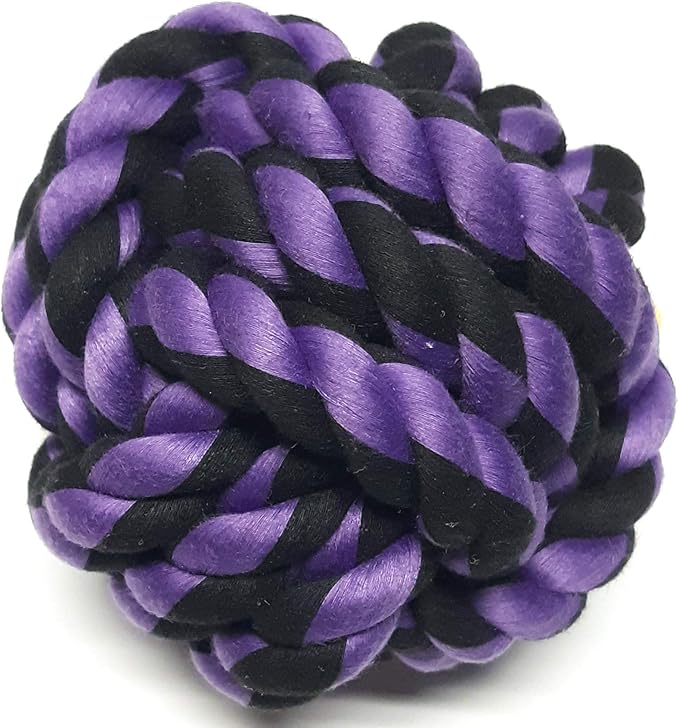 Multipet International 29002 Medium Nuts For Knots Dog Toy - Assorted Colors - Pack of 3