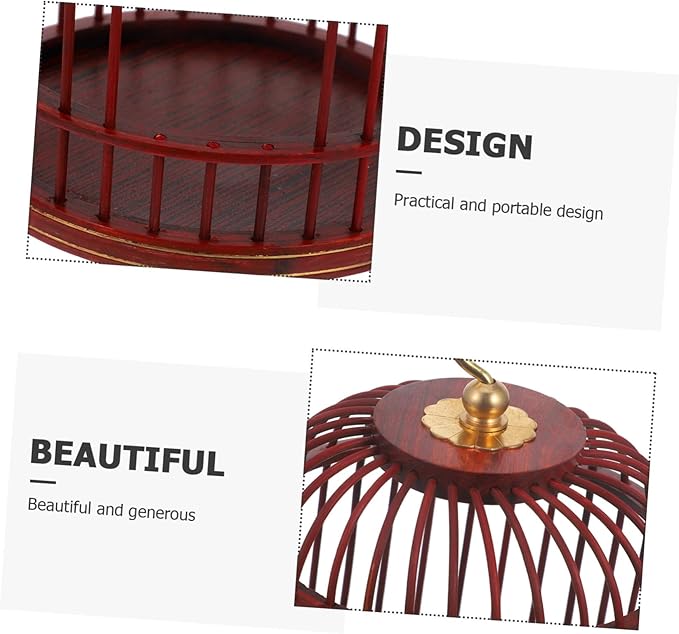 UKCOCO Decorative Bird Cage for Small Animals Stylish Capacity Safe Locking Door for Indoor and Outdoor Use for