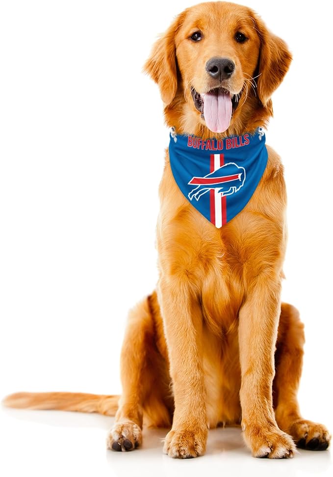 Littlearth NFL Reversible Pet Bandana - Officially Licensed Teams, Sizes XS to XL