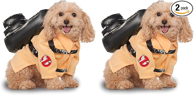 Rubie's Pet Ghostbusters Costume – Extra Large (Pack of 2)