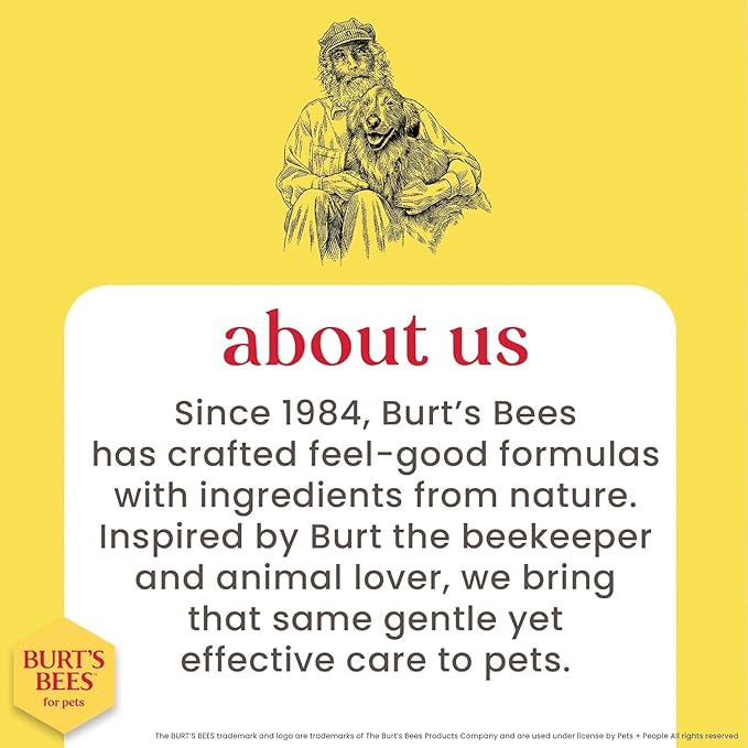 Burt's Bees for Pets Waterless Cat Shampoo Spray, No-Rinse Cat Dry Shampoo with Shea Butter & Honey for Gentle Cleaning Between Baths, pH Balanced, No Harsh Detergents, 10 Fl Oz