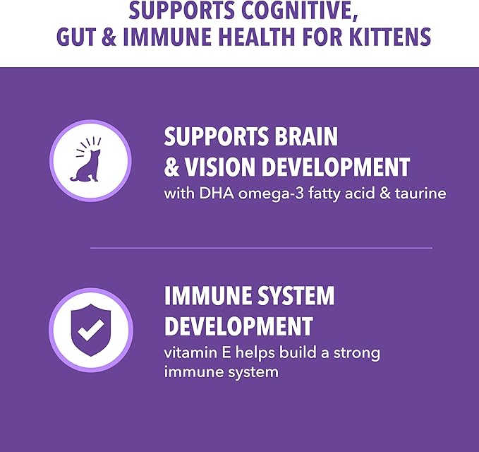 IAMS Proactive Health Kitten Dry Cat Food, Healthy Kitten Food Dry Recipe with Real Chicken in Every Bite, 16 Lb. Bag
