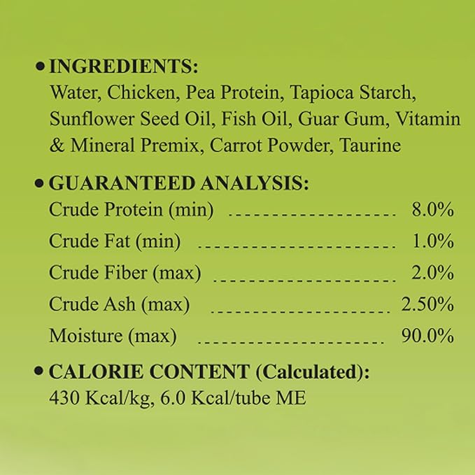 PAWLI Multivitamin Lickable Cat Treats, Squeeze Cat Treats for Daily Nutrition Support, All-in-One Cat Treats with Vitamins & Minerals, Grain-Free, 7 Count (3.5 oz Total)