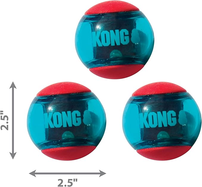 KONG Squeezz Action Ball Red Md