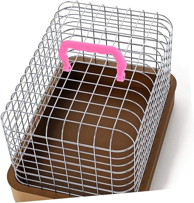 20pcs Portable Detachable Cage Handle for Birds and Pets Comfortable Grip for Outdoor Use Lightweight Design Includes and Handles