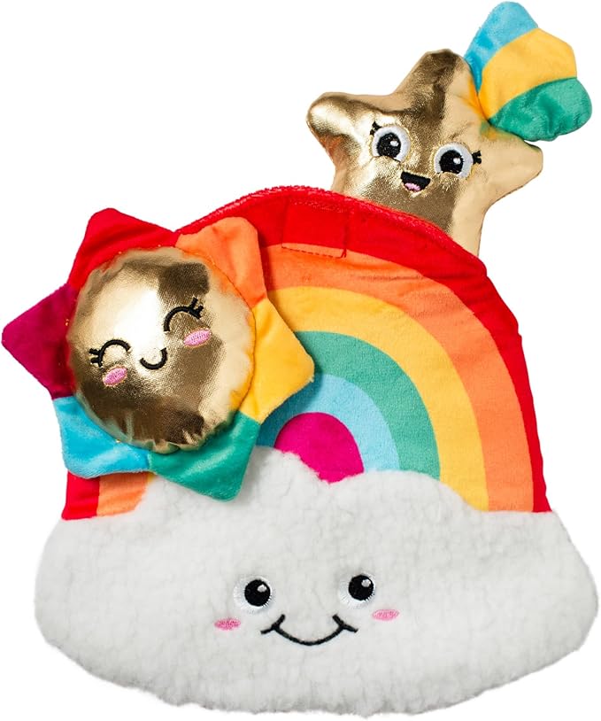 Fringe Studio Look ON The Bright Side Hide and Seek Plush Dog Toy, Pet Shop Collection (289258)
