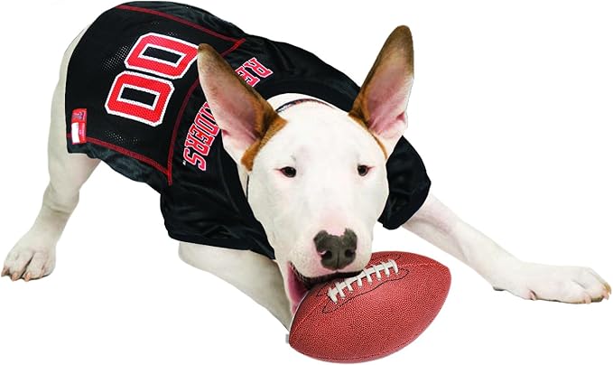 Pets First NCAA College Texas Tech Red Raiders Mesh Jersey for DOGS & CATS, Small.Licensed Dog Jersey with your Favorite Football/Basketball College Team