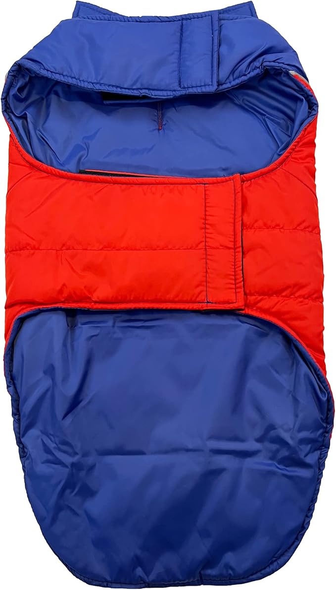 NBA Philadelphia 76ers Puffer Vest for Dogs & Cats, Size Small. Warm, Cozy, and Waterproof Dog Coat, for Small and Large Dogs/Cats. Best NBA Licensed PET Warming Sports Jacket